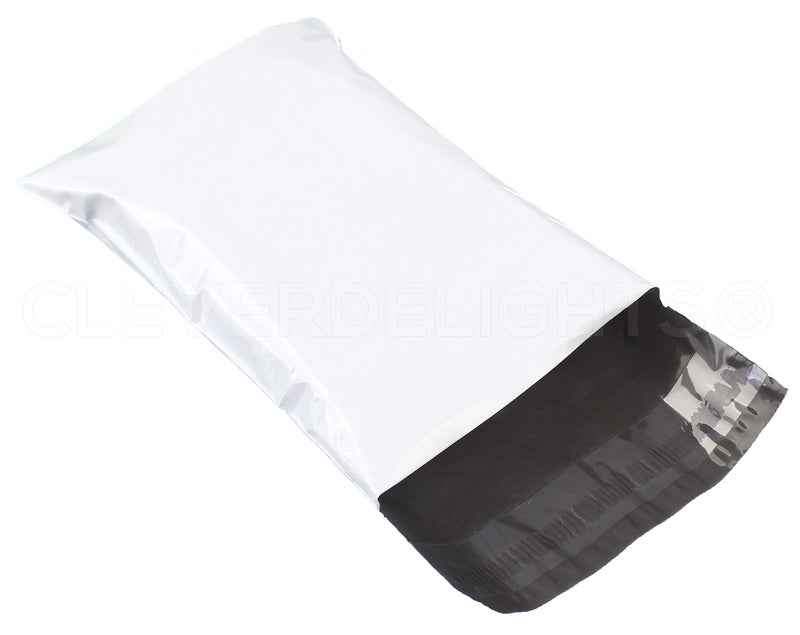 CleverDelights 4"" x 6"" Poly Mailers - 1000 Pack - Premium Self-Adhesive Shipping Bags - Image 1